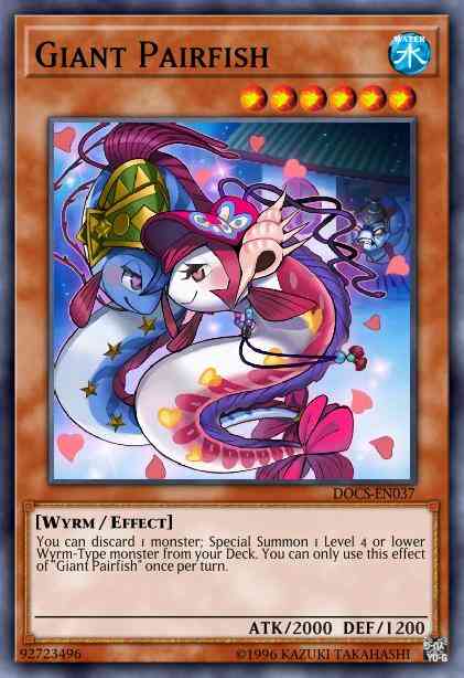 Giant Pairfish - DOCS-EN037 - Rare - 1st Edition