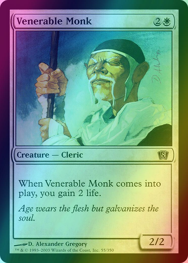 Venerable Monk [55x] [Eighth Edition] [Foil]