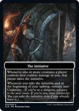 The Initiative // Undercity Token [20] [Commander Legends: Battle for Baldur's Gate: Tokens] [Non-Foil]
