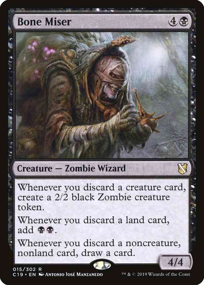 Bone Miser [15] [Commander 2019] [Non-Foil]