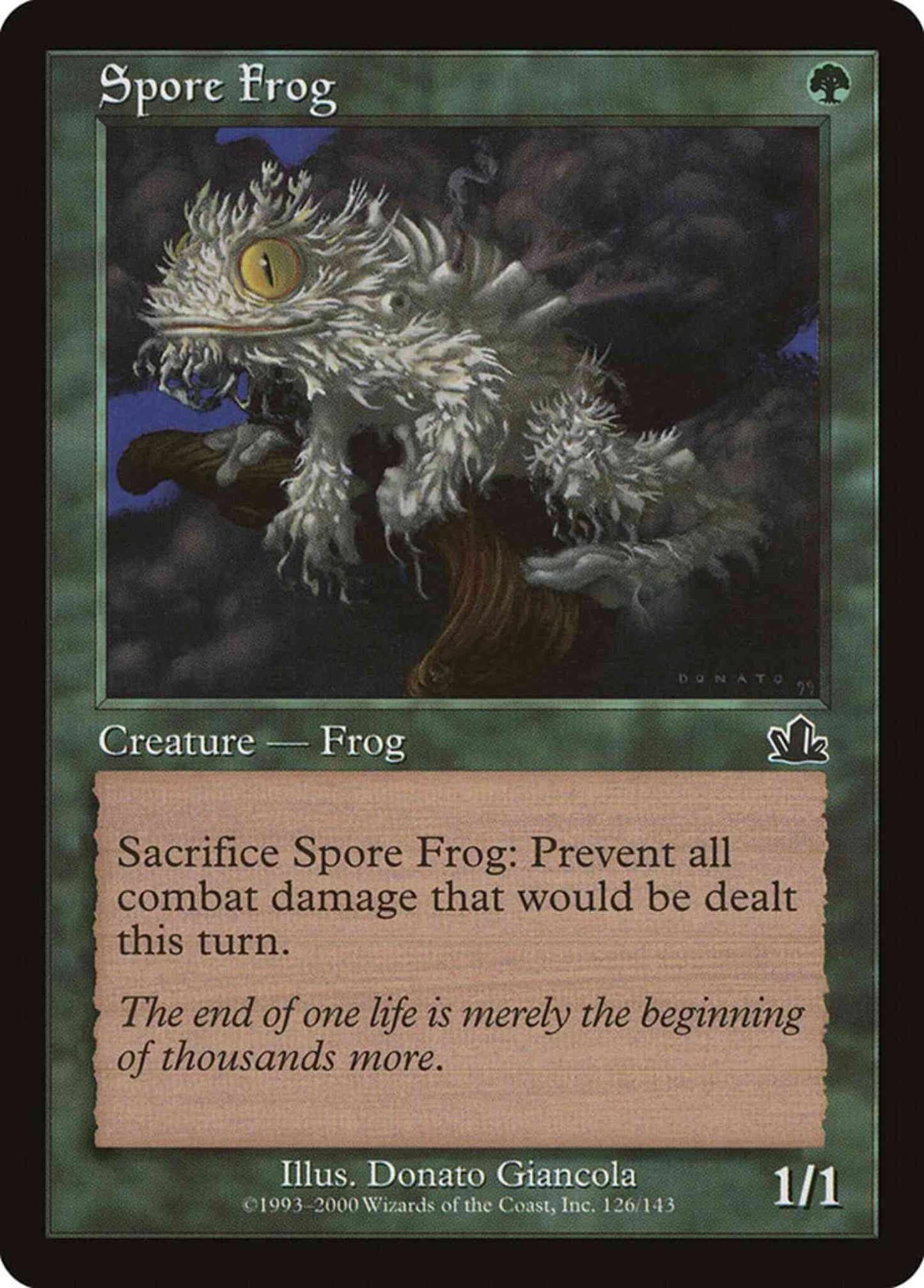 Spore Frog [126] [Prophecy] [Non-Foil]