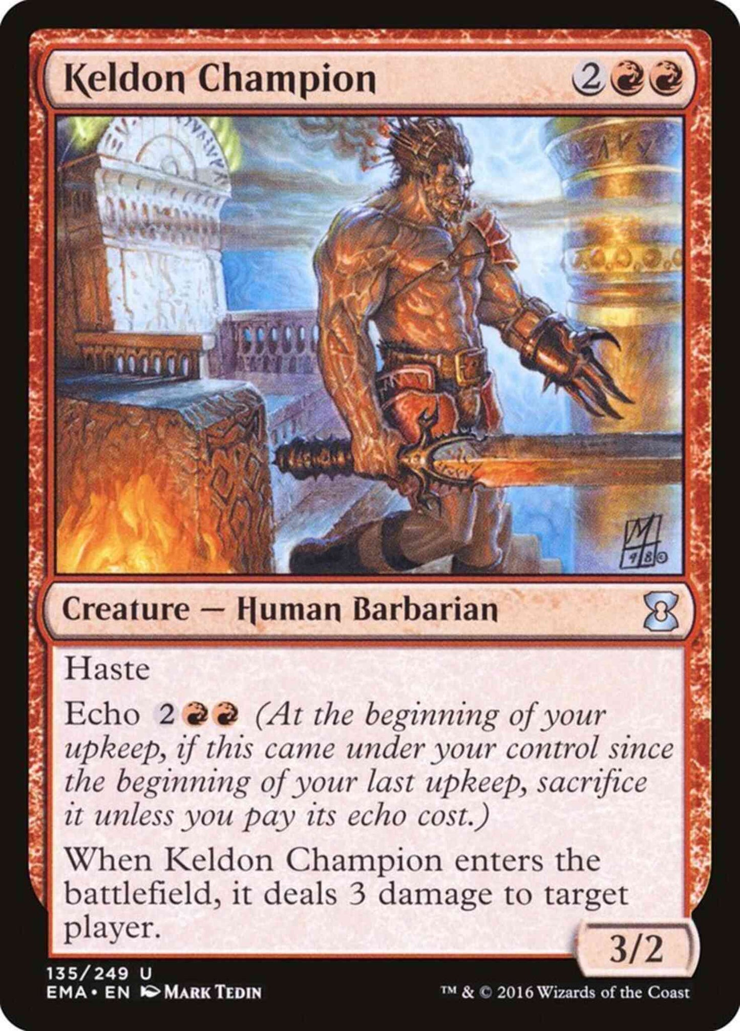 Keldon Champion [135] [Eternal Masters] [Non-Foil]