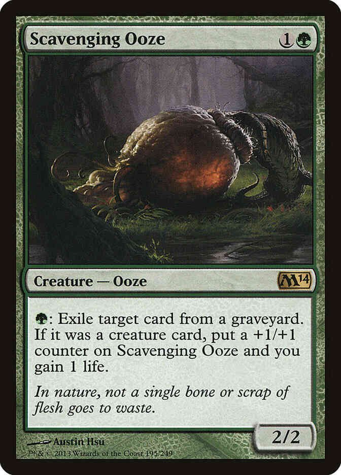 Scavenging Ooze [195] [Magic 2014] [Non-Foil]