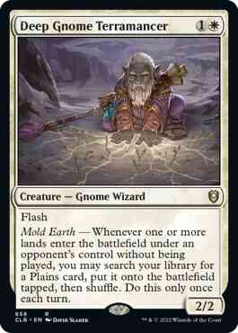 Deep Gnome Terramancer [658] [Commander Legends: Battle for Baldur's Gate] [Non-Foil]