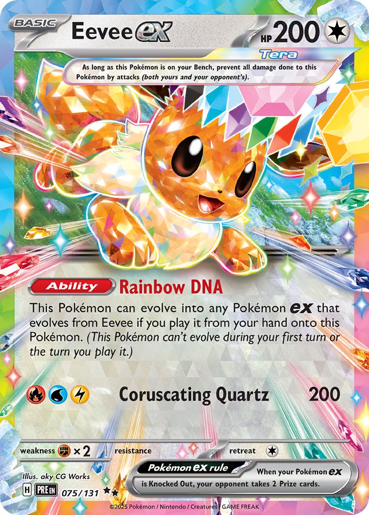 Eevee ex - 075/131 - Double Rare [sv085-075] [Ultra]