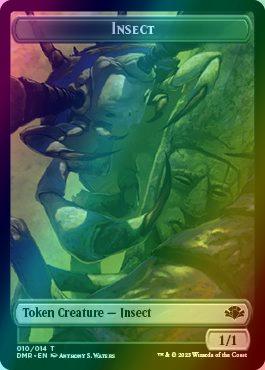 Griffin Token (02) // Insect Token (10) [Dominaria Remastered: Tokens] [Foil]