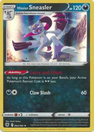 Hisuian Sneasler - 093/189 - Rare Holo [swsh10-093] [Holo]