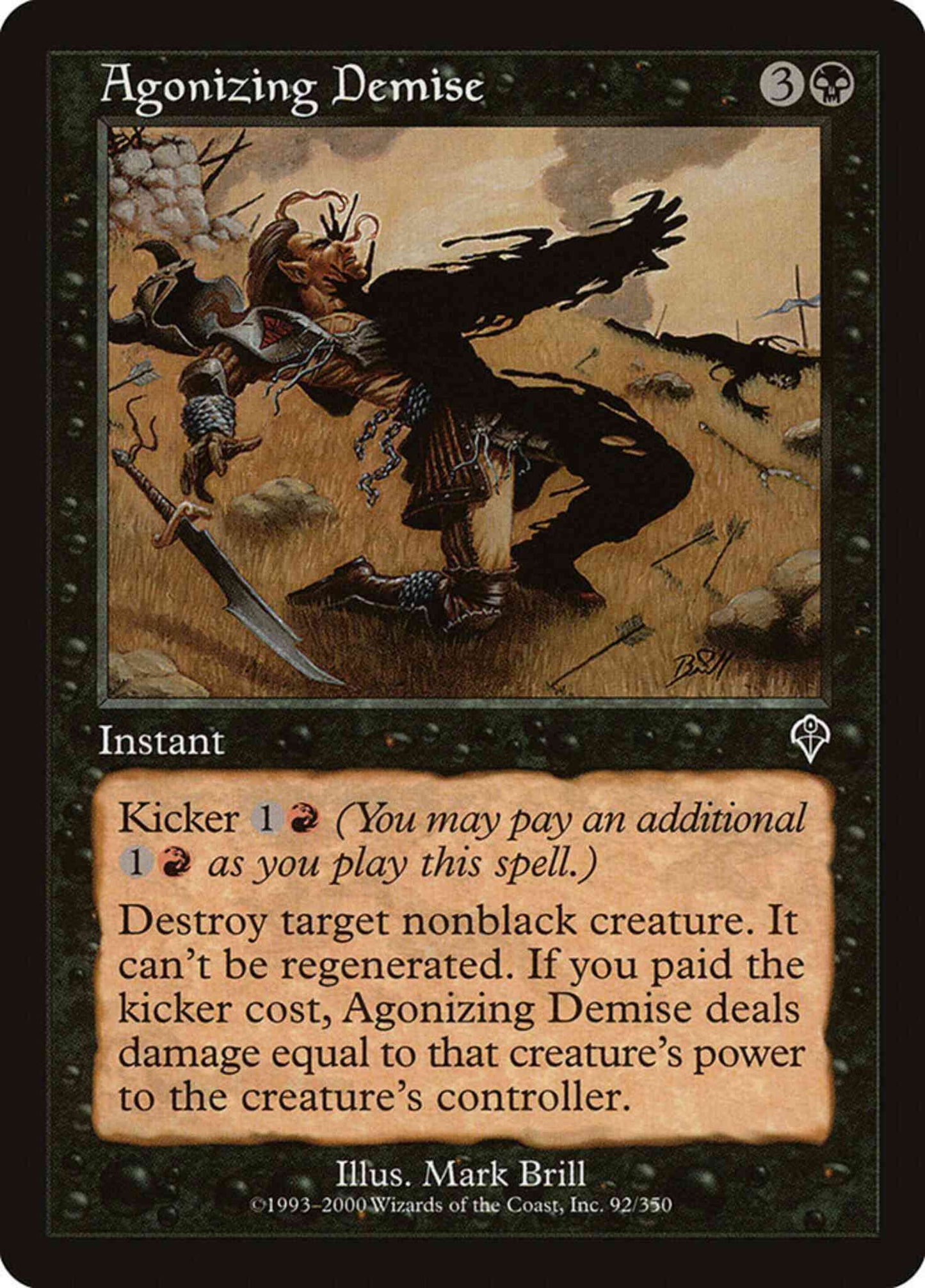 Agonizing Demise [92] [Invasion] [Non-Foil]