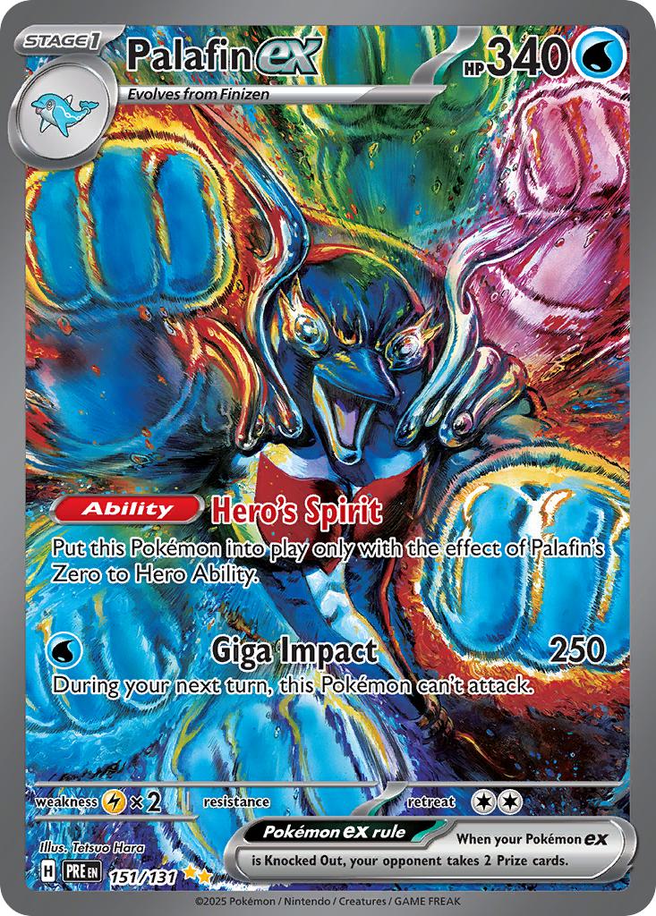 Palafin ex - 151/131 - Special Illustration Rare [sv085-151] [Ultra]