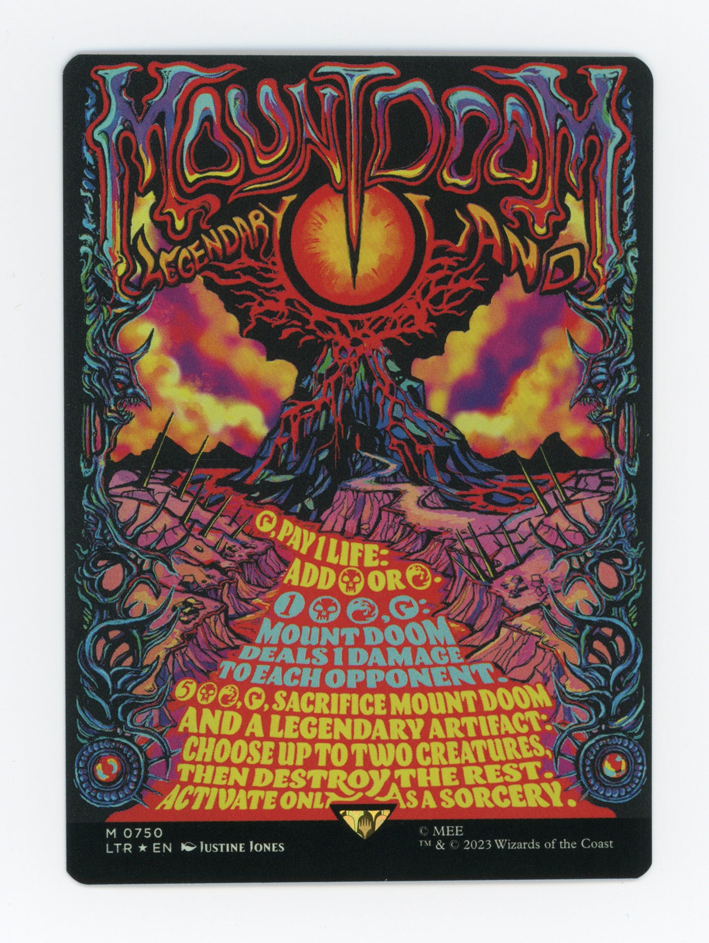 Mount Doom — Borderless|Poster|Foil — ID 19692