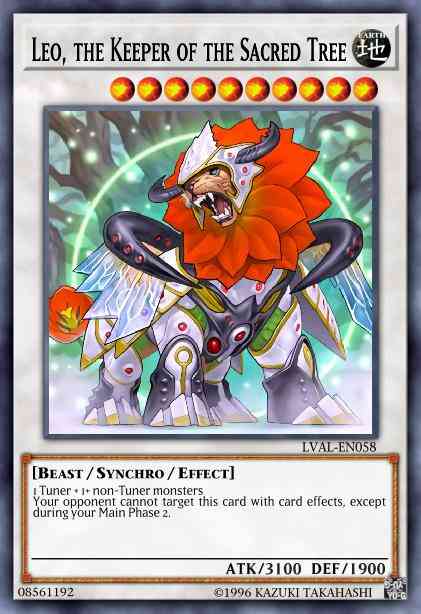 Leo, the Keeper of the Sacred Tree - LVAL-EN058 - Rare - Unlimited