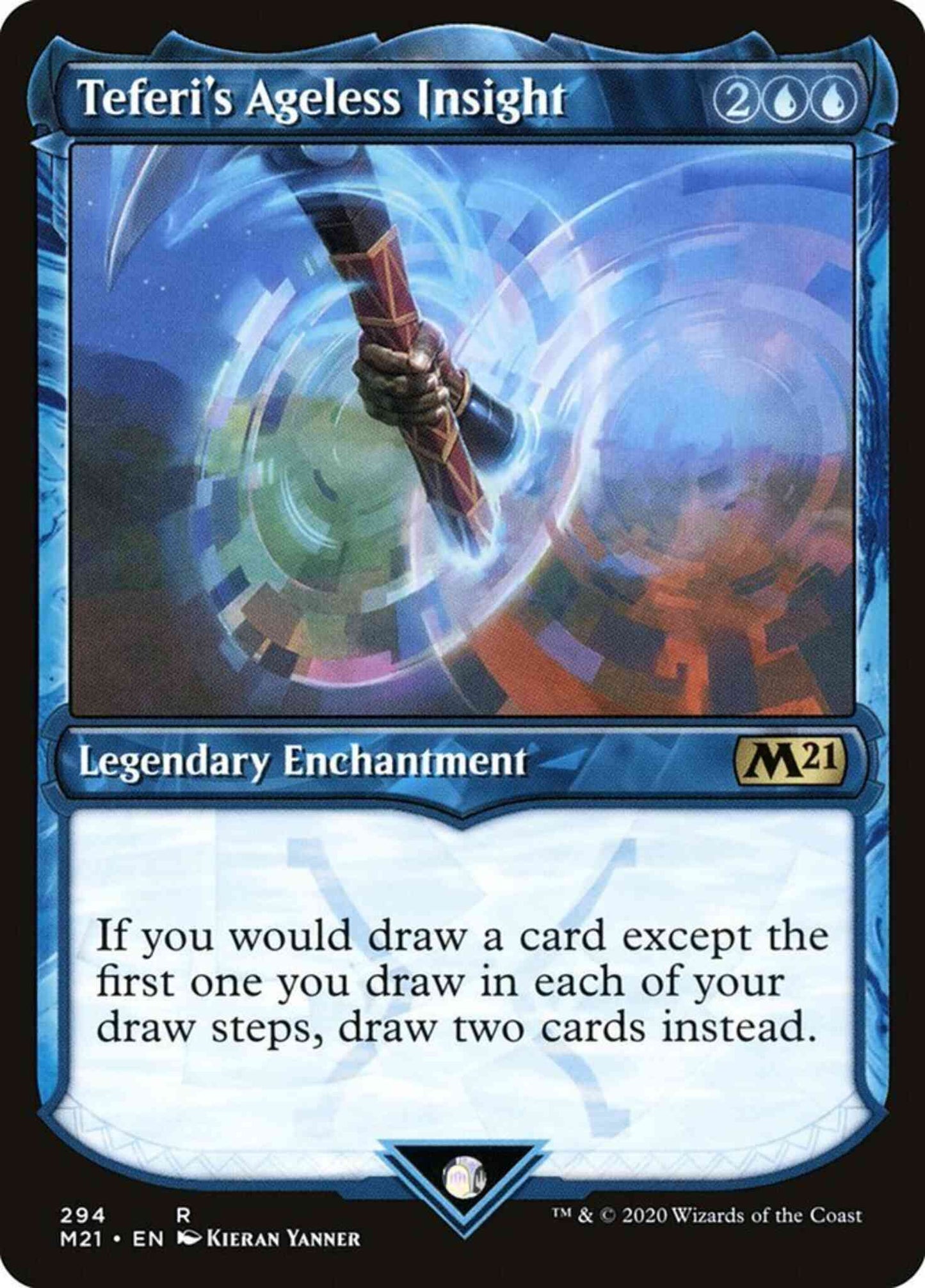 Teferi's Ageless Insight [294] [Showcase] [Core Set 2021] [Non-Foil]