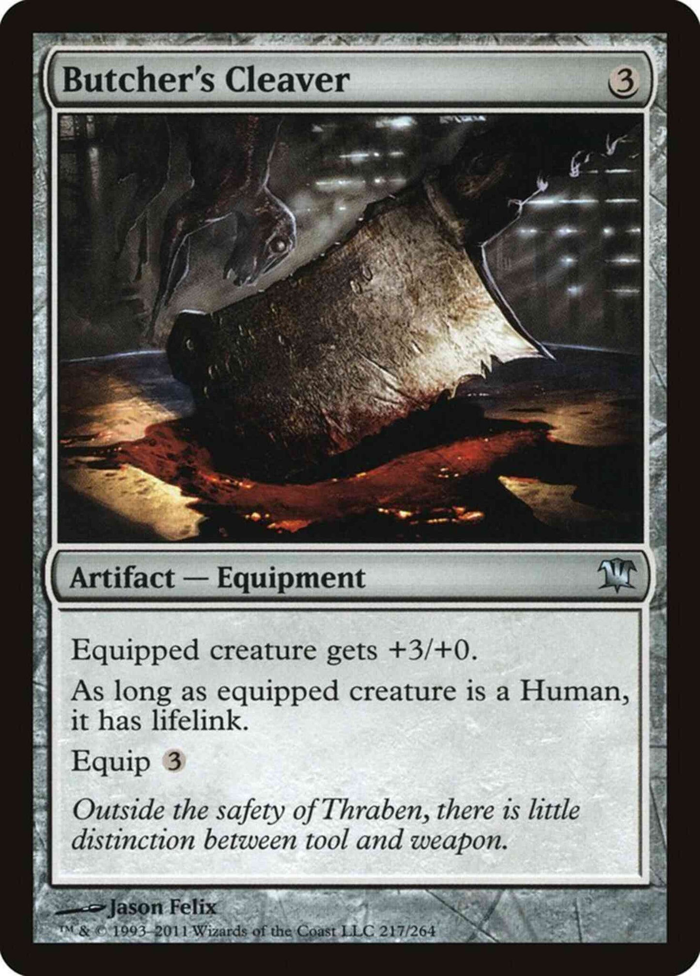 Butcher's Cleaver [217] [Innistrad] [Non-Foil]