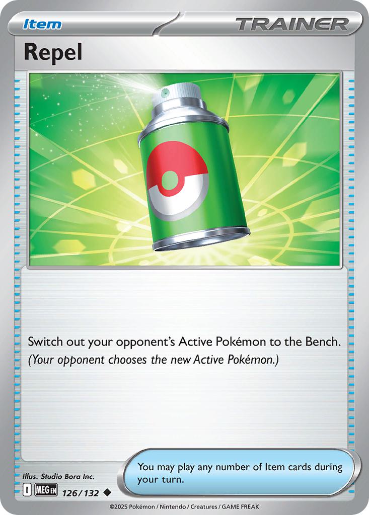 Repel - 126/132 - Uncommon [me01-126] [Non-Holo]