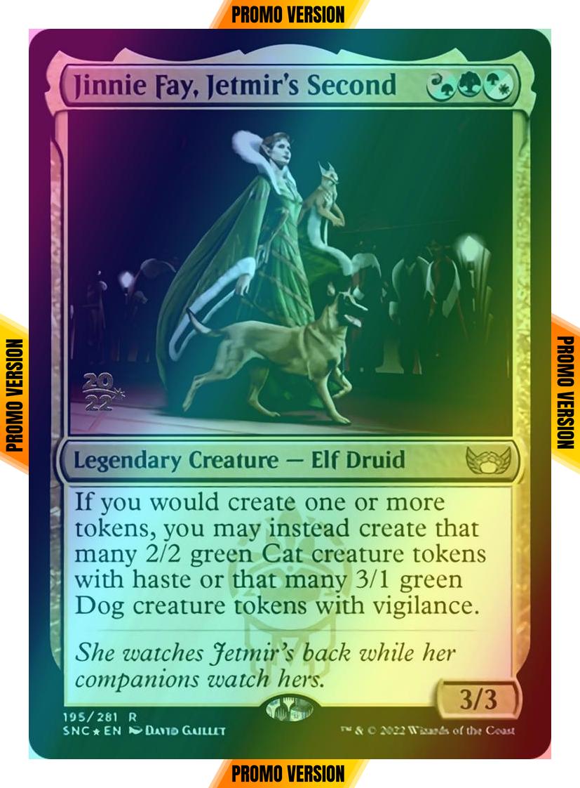 Jinnie Fay, Jetmir's Second [Prerelease] [195s] [Streets of New Capenna: Promos] [Foil]