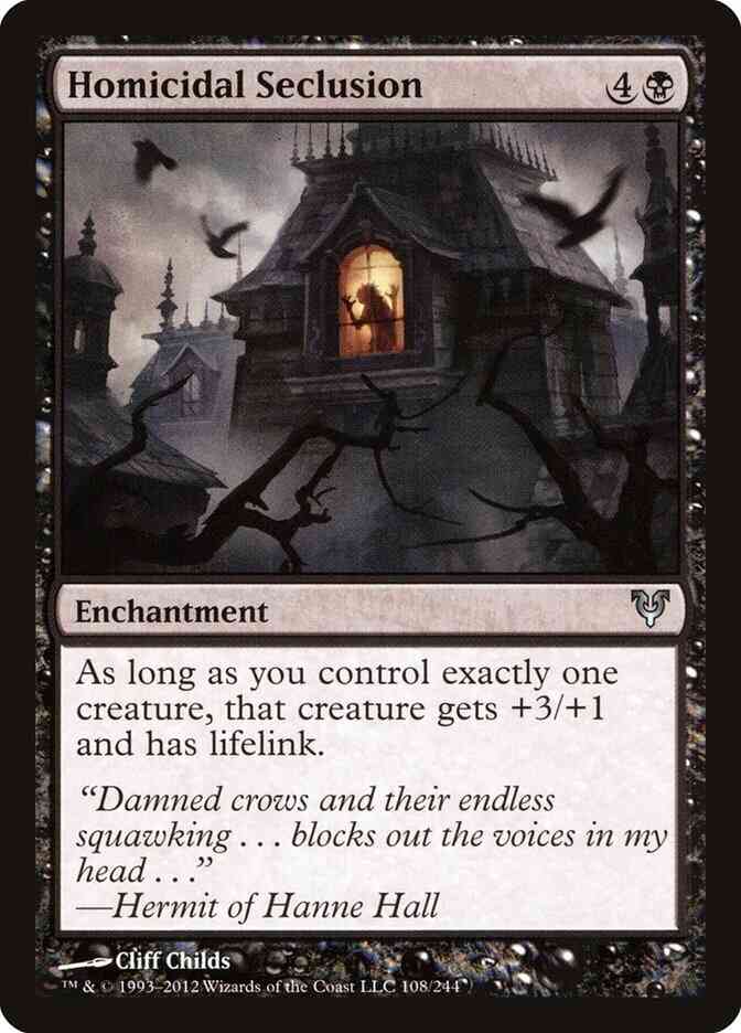Homicidal Seclusion [108] [Avacyn Restored] [Non-Foil]