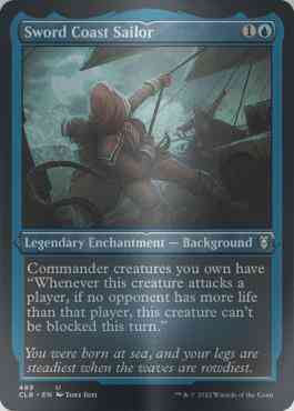 Sword Coast Sailor [489] [Commander Legends: Battle for Baldur's Gate] [Etched Foil]