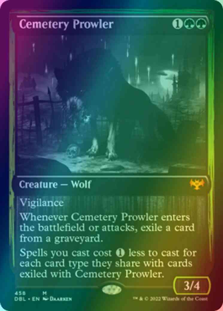 Cemetery Prowler [458] [Innistrad: Double Feature] [Foil]