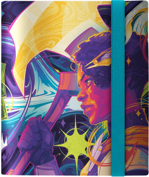 edge of eternities card binder Ultra Pro MTG PRO-Binder - 4-Pocket - while the elastic strap Custom, Holographic, Glossy, Pocket Booster Packs:1 x Booster Pack build-and-battle
