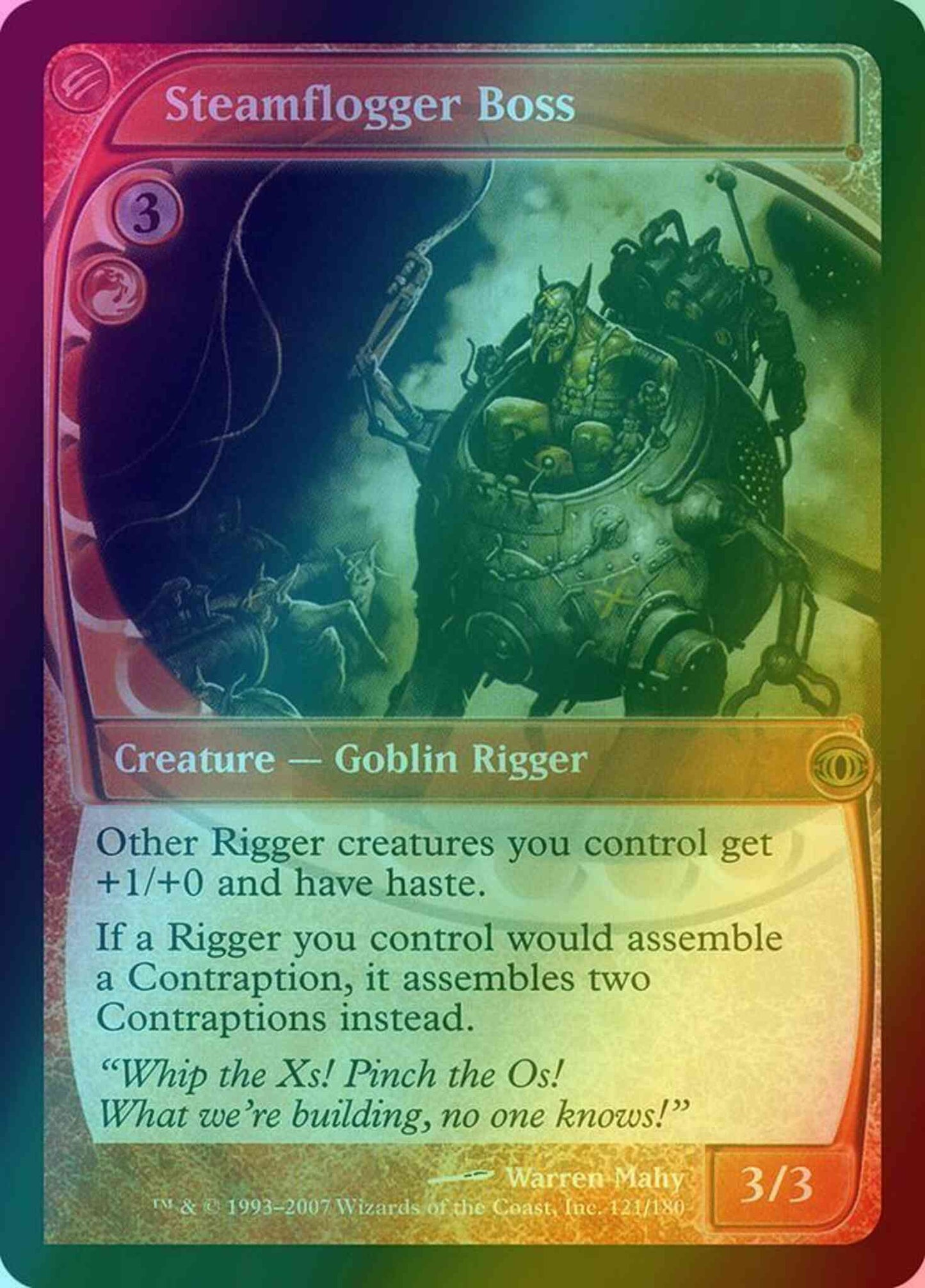 Steamflogger Boss [121] [Future Sight] [Foil]