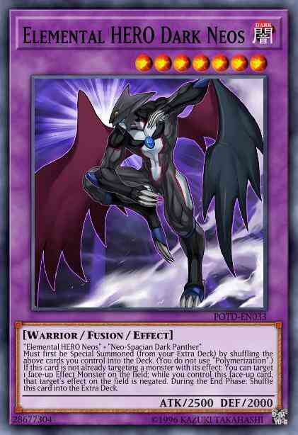 Elemental HERO Dark Neos - POTD-EN033 - Ultimate Rare - Unlimited