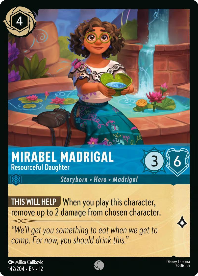 Mirabel Madrigal - Resourceful Daughter - 142/204 [Wilds Unknown] [Non-Foil]