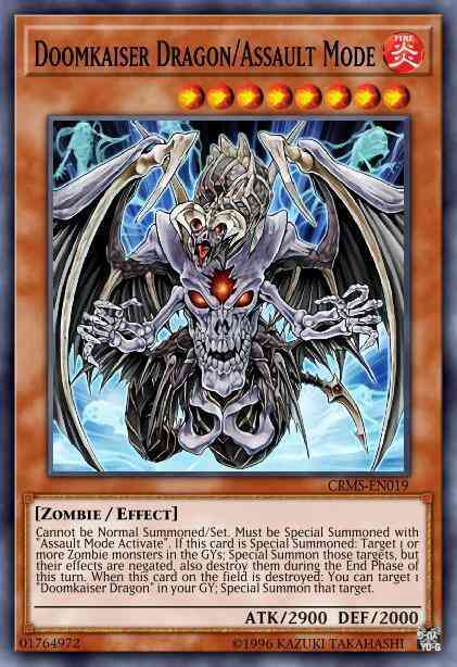 Doomkaiser Dragon/Assault Mode - CRMS-EN019 - Ultimate Rare - 1st Edition