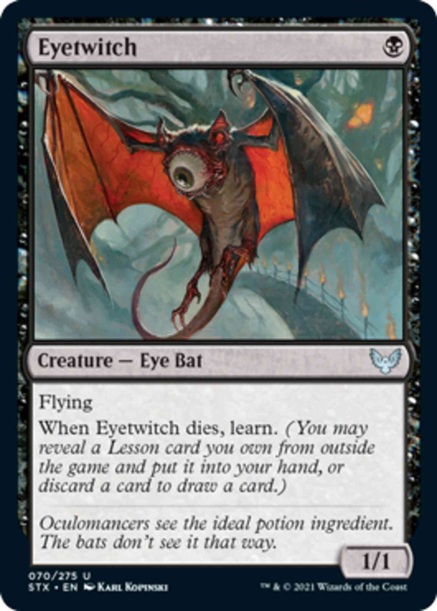 Eyetwitch [70] [Strixhaven: School of Mages] [Non-Foil]