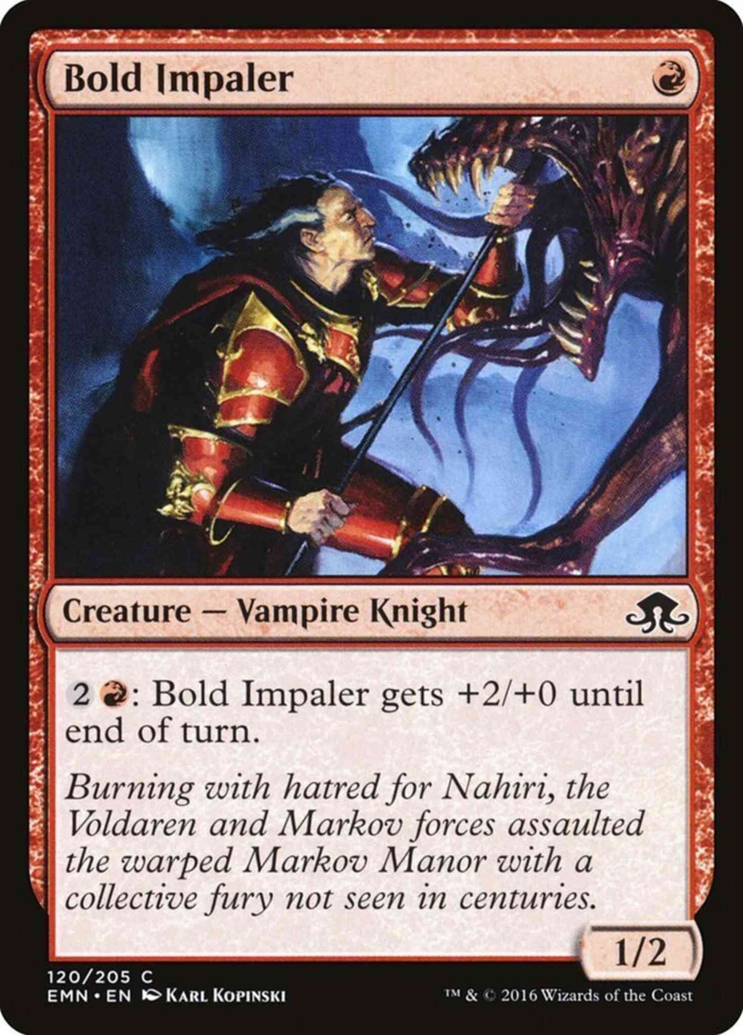 Bold Impaler [120] [Eldritch Moon] [Non-Foil]