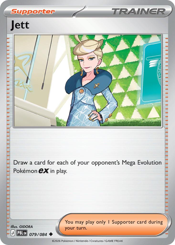 Jett - 079/084 - Uncommon [me05-079] [Non-Holo]