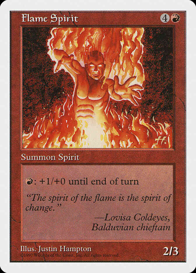 Flame Spirit [229] [Fifth Edition] [Non-Foil]