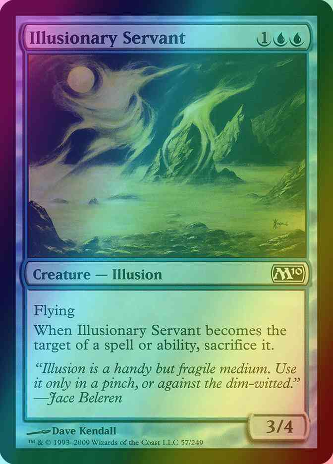 Illusionary Servant [57] [Magic 2010] [Foil]