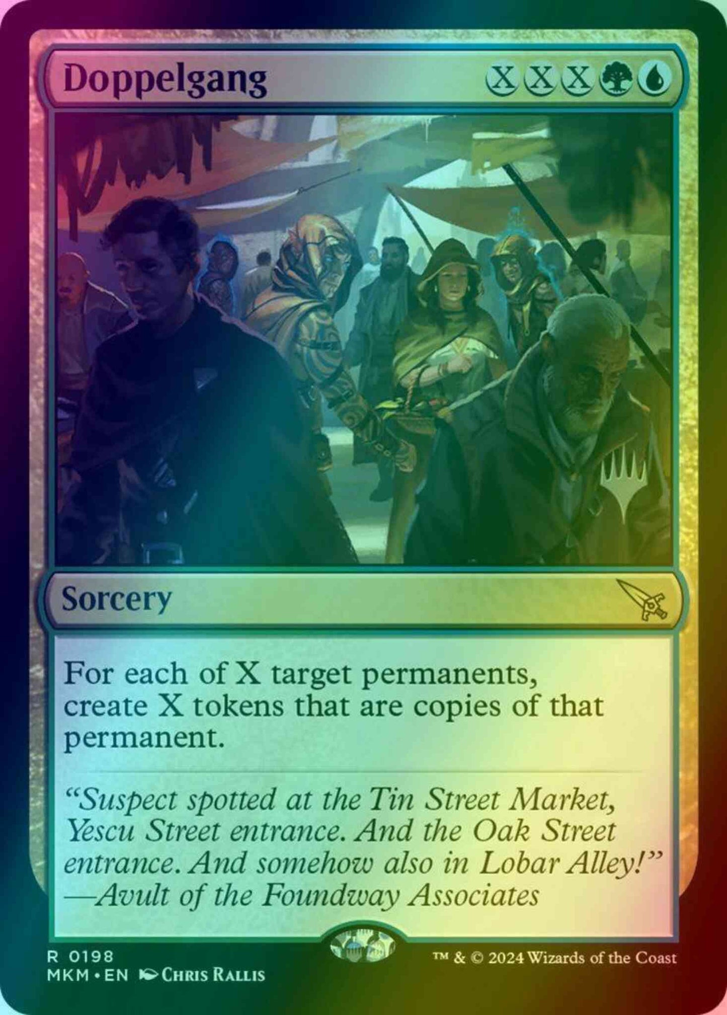 Doppelgang [198p] [Promo Pack] [Murders at Karlov Manor: Promos] [Foil]