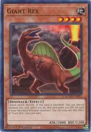 Giant Rex - MGED-EN055 - Rare - 1st Edition