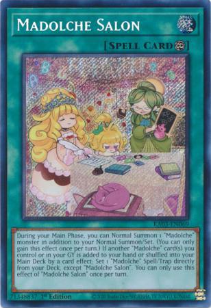 Madolche Salon - RA03-EN069 - Secret Rare - 1st Edition