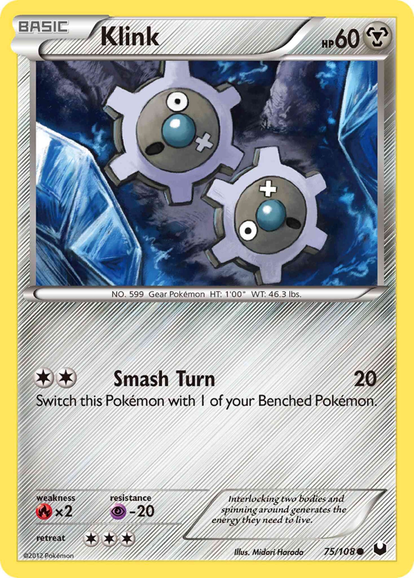 Klink - 75/108 - Common [bw5-75] [Non-Holo]