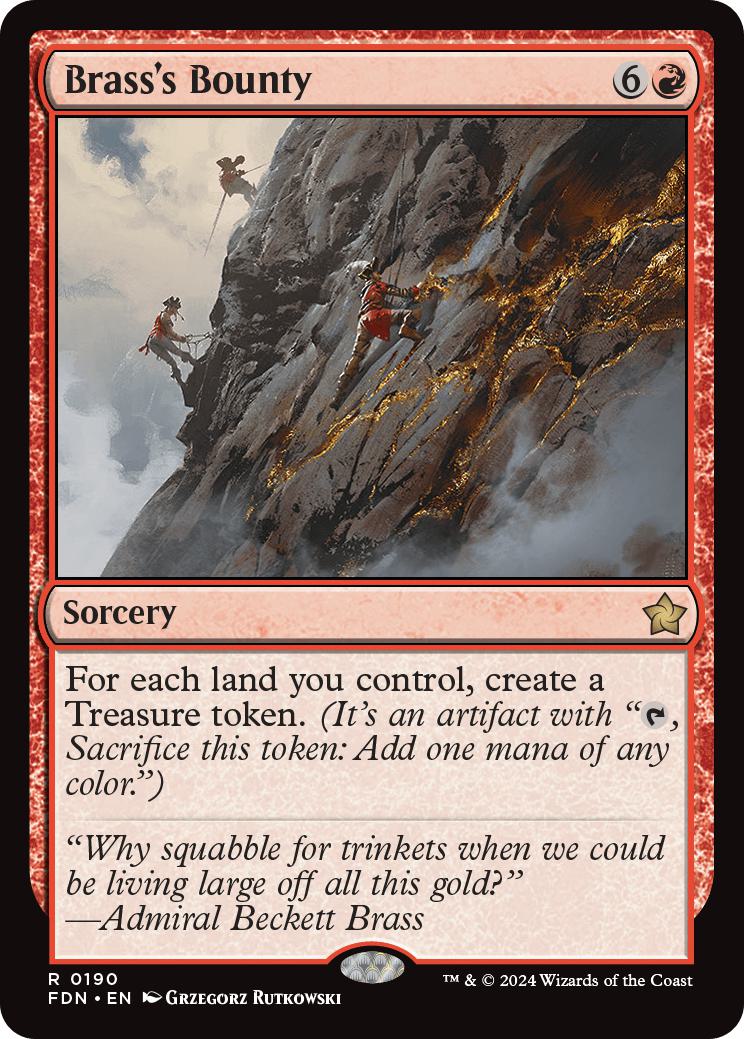 Brass's Bounty [190] [Foundations] [Non-Foil]
