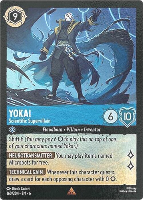 Yokai - Scientific Supervillain - 160/204 [Azurite Sea] [Cold Foil]