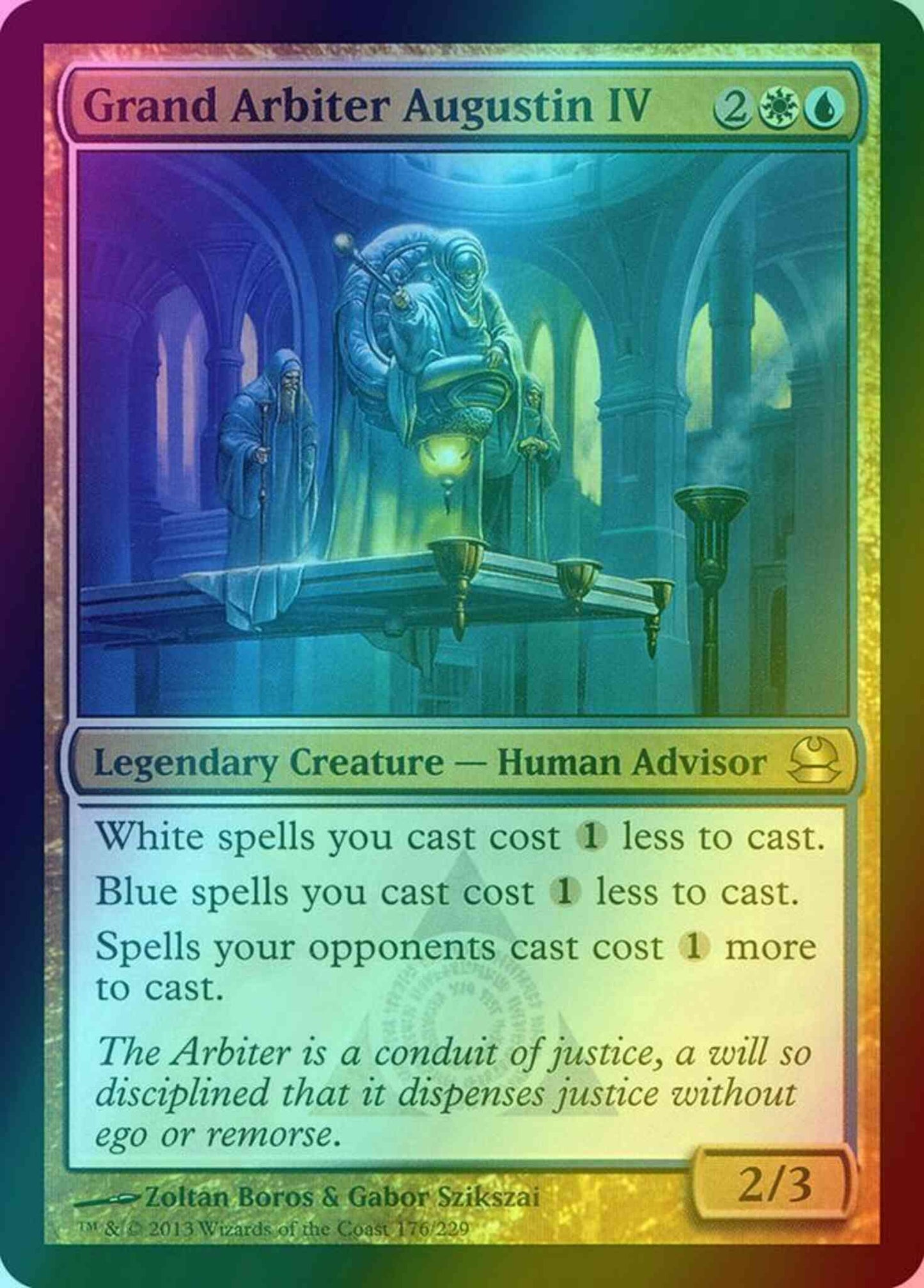 Grand Arbiter Augustin IV [176] [Modern Masters] [Foil]
