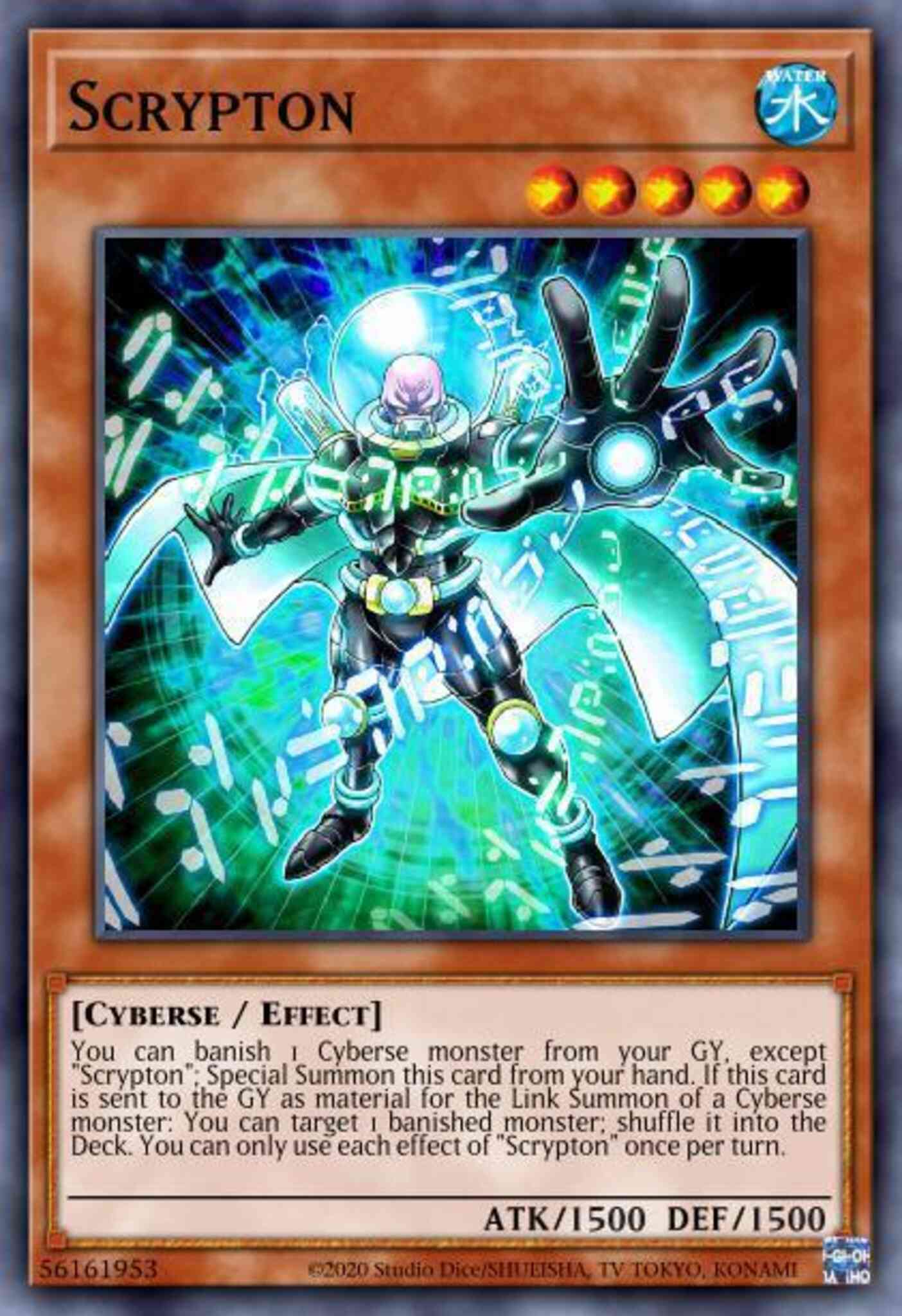 Scrypton - ETCO-EN082 - Super Rare - 1st Edition