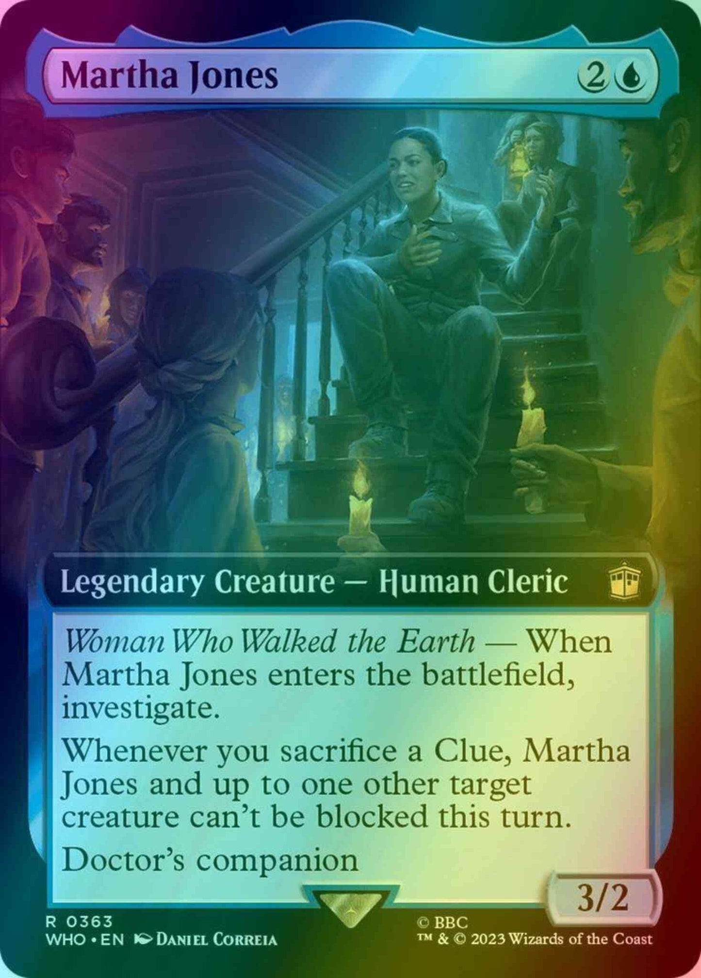 Martha Jones [363] [Extended Art] [Universes Beyond: Doctor Who] [Foil]
