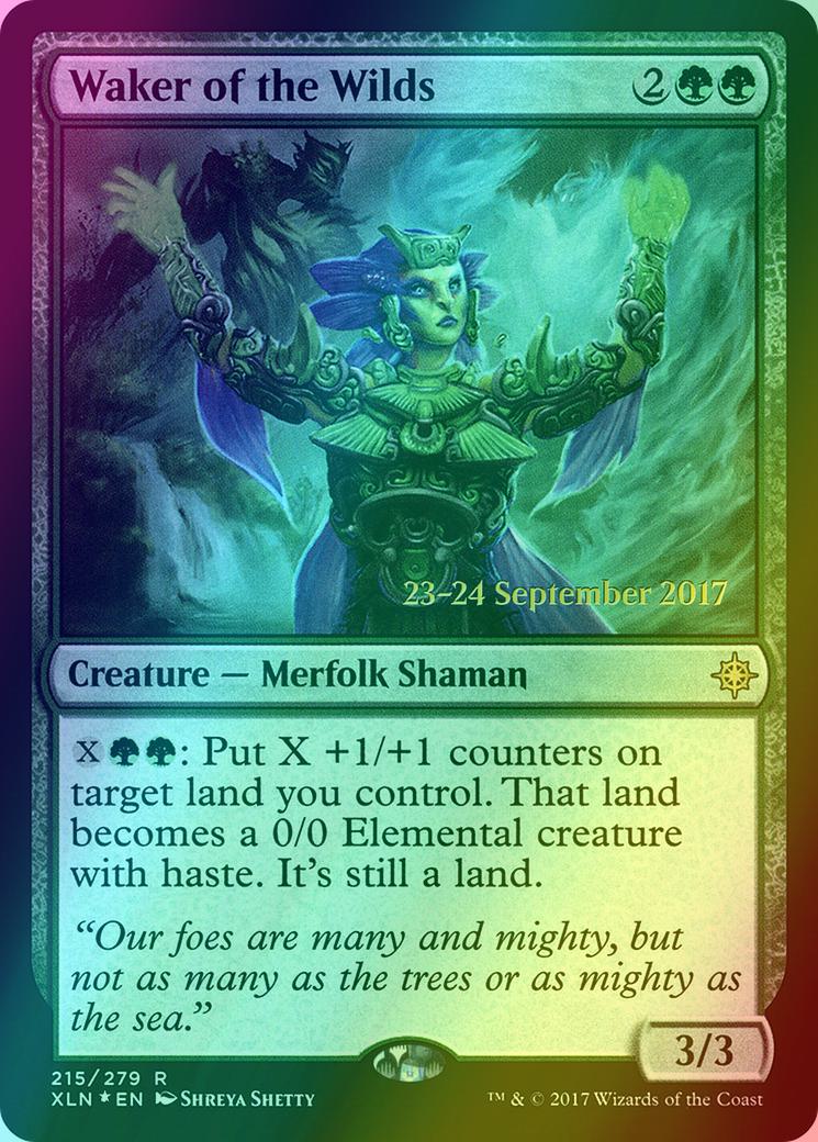 Waker of the Wilds [215s] [Ixalan Promos] [Foil]