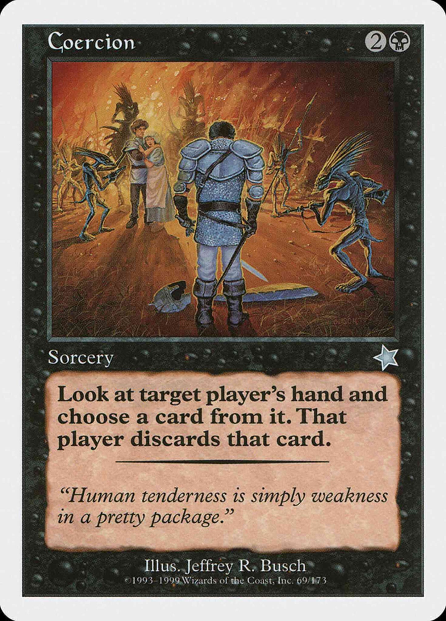 Coercion [69] [Starter 1999] [Non-Foil]