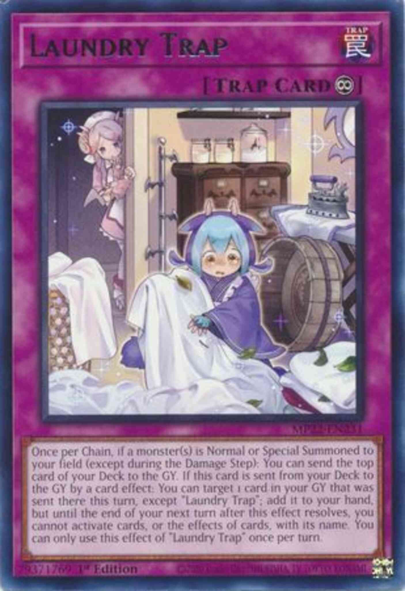 Laundry Trap - MP22-EN231 - Rare - 1st Edition