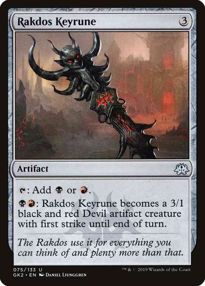 Rakdos Keyrune [75] [RNA Guild Kit] [Non-Foil]