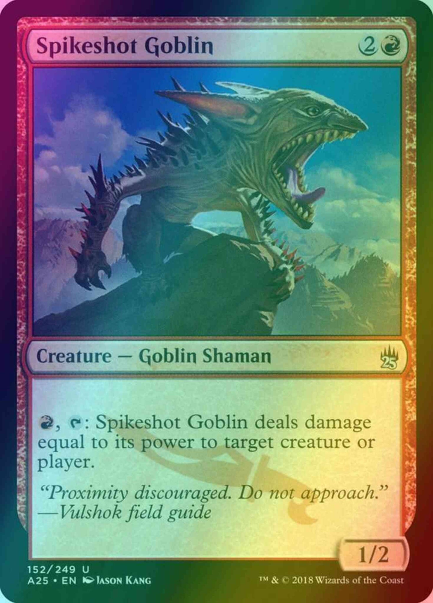 Spikeshot Goblin [152] [Masters 25] [Foil]