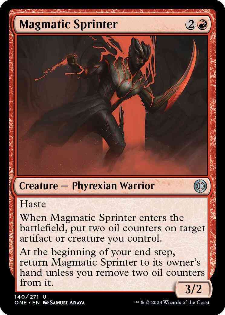 Magmatic Sprinter [140] [Phyrexia: All Will Be One] [Non-Foil]