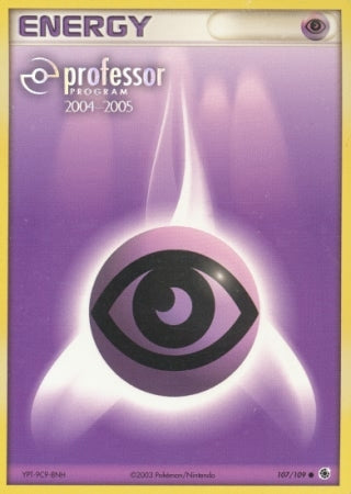 Psychic Energy - 107/109 - Promotional - Professor Program 2004-2005 [Non-Holo]