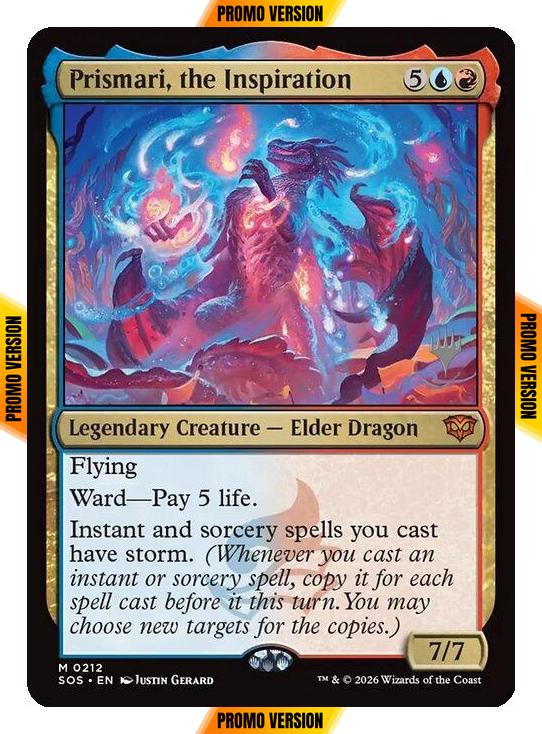 Prismari, the Inspiration [212p] [Promo Pack] [Secrets of Strixhaven Promos] [Non-Foil]