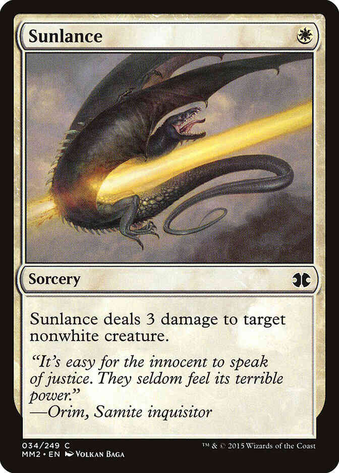Sunlance [34] [Modern Masters 2015] [Non-Foil]